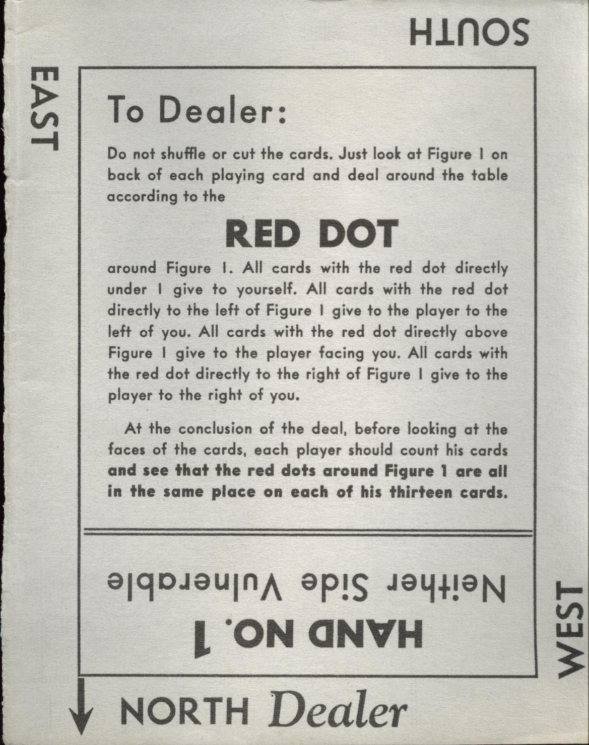 1933 Dealer instructions