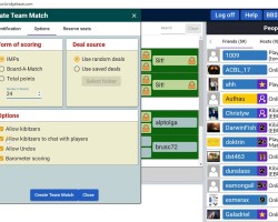 Creating a team match on BBO (with example of pre-loaded hands) Creating a team match on BBO (with example of pre-loaded hands)
