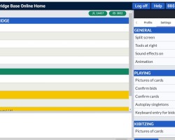 BBO home screen BBO home screen