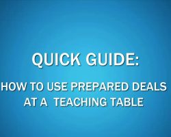 How to use prepared deals at a teaching table on BBO How to use prepared deals at a teaching table on BBO